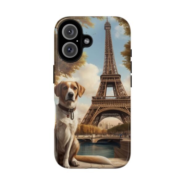 Adorable Dog in Paris - Phone Case for iPhone - Image 7